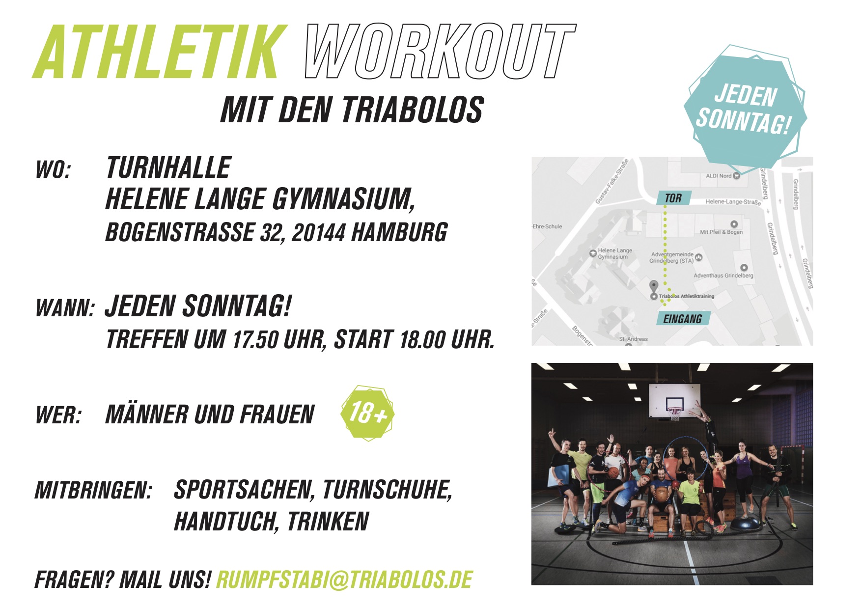 Athletikworkout aushang helenelange