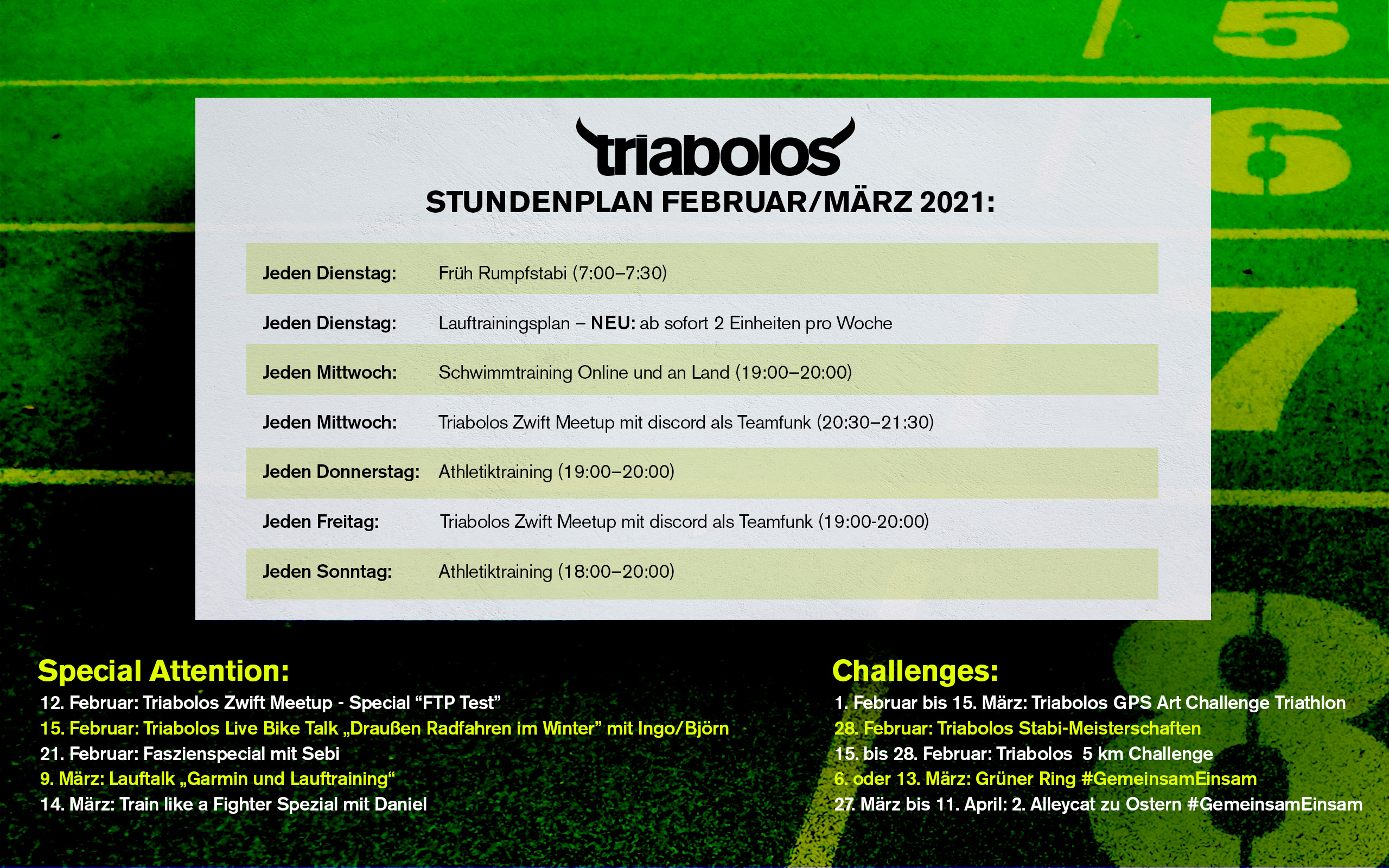 Februar/maerz stundenplan